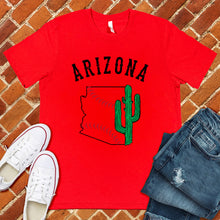 Load image into Gallery viewer, Cactus in State Baseball Tee