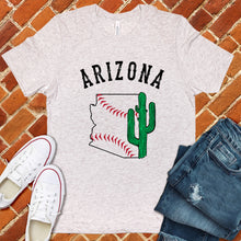 Load image into Gallery viewer, Cactus in State Baseball Tee