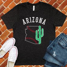 Load image into Gallery viewer, Cactus in State Baseball Tee