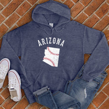 Load image into Gallery viewer, Arizona Baseball State Hoodie