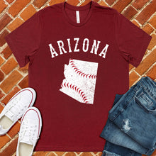 Load image into Gallery viewer, Arizona Baseball State Tee