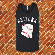 Load image into Gallery viewer, Arizona Baseball State Unisex Tank Top