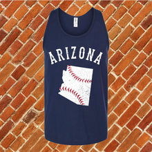 Load image into Gallery viewer, Arizona Baseball State Unisex Tank Top