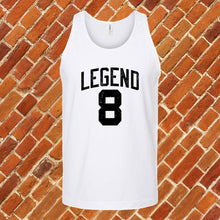 Load image into Gallery viewer, Baltimore Legend #8 Unisex Tank Top