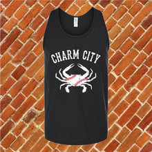 Load image into Gallery viewer, Charm City Crab Unisex Tank Top