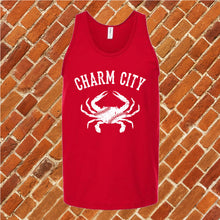 Load image into Gallery viewer, Charm City Crab Unisex Tank Top