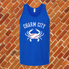 Load image into Gallery viewer, Charm City Crab Unisex Tank Top