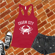 Load image into Gallery viewer, Charm City Crab Women's Tank Top