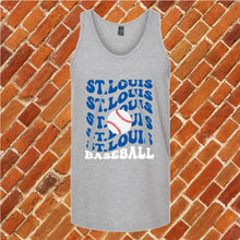 Load image into Gallery viewer, St. Louis Repeat Baseball Unisex Tank Top