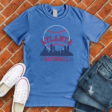 Load image into Gallery viewer, Atlanta Skyline Baseball Tee
