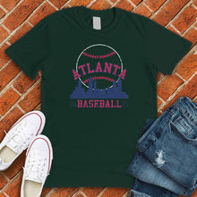 Load image into Gallery viewer, Atlanta Skyline Baseball Tee