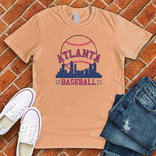 Load image into Gallery viewer, Atlanta Skyline Baseball Tee