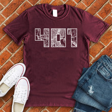 Load image into Gallery viewer, 401 Maps Tee