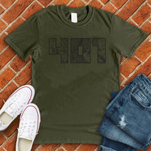 Load image into Gallery viewer, 401 Maps Tee
