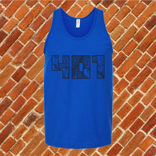 Load image into Gallery viewer, 401 Maps Unisex Tank Top