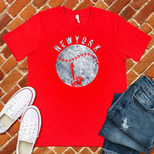 Load image into Gallery viewer, NYC Lady Liberty Baseball Tee