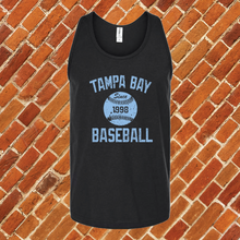 Load image into Gallery viewer, Tampa Bay Baseball Unisex Tank Top