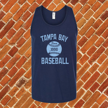 Load image into Gallery viewer, Tampa Bay Baseball Unisex Tank Top