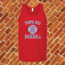 Load image into Gallery viewer, Tampa Bay Baseball Unisex Tank Top