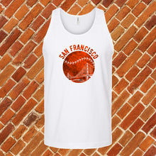 Load image into Gallery viewer, Golden Gate Baseball Unisex Tank Top