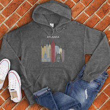 Load image into Gallery viewer, Atlanta Colorful Skyline Hoodie