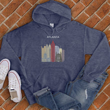 Load image into Gallery viewer, Atlanta Colorful Skyline Hoodie
