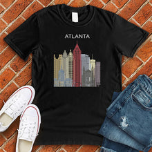 Load image into Gallery viewer, Atlanta Colorful Skyline Tee
