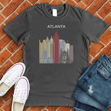 Load image into Gallery viewer, Atlanta Colorful Skyline Tee