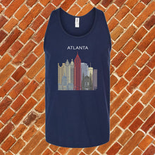 Load image into Gallery viewer, Atlanta Colorful Skyline Unisex Tank Top