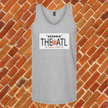 Load image into Gallery viewer, Atlanta Peachy License Plate Unisex Tank Top