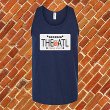 Load image into Gallery viewer, Atlanta Peachy License Plate Unisex Tank Top