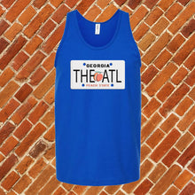 Load image into Gallery viewer, Atlanta Peachy License Plate Unisex Tank Top