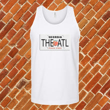 Load image into Gallery viewer, Atlanta Peachy License Plate Unisex Tank Top