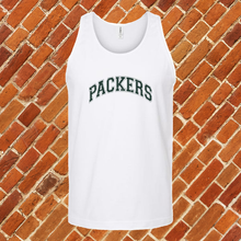Load image into Gallery viewer, Packers Unisex Tank Top
