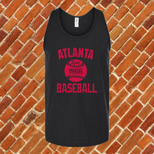 Load image into Gallery viewer, Atlanta Baseball Unisex Tank Top