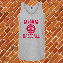 Load image into Gallery viewer, Atlanta Baseball Unisex Tank Top