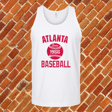 Load image into Gallery viewer, Atlanta Baseball Unisex Tank Top