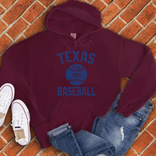 Load image into Gallery viewer, Texas Baseball Hoodie