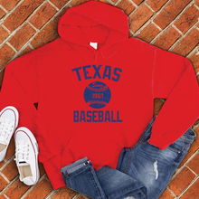 Load image into Gallery viewer, Texas Baseball Hoodie