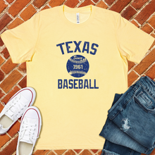 Load image into Gallery viewer, Texas Baseball Tee