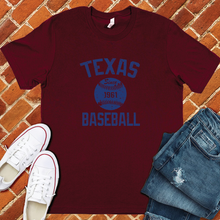 Load image into Gallery viewer, Texas Baseball Tee