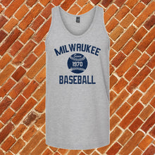 Load image into Gallery viewer, Milwaukee Baseball Unisex Tank Top