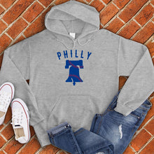 Load image into Gallery viewer, Blue Liberty Bell Baseball Hoodie