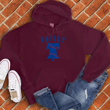 Load image into Gallery viewer, Blue Liberty Bell Baseball Hoodie