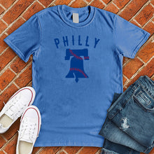 Load image into Gallery viewer, Blue Liberty Bell Baseball Tee