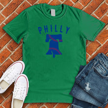 Load image into Gallery viewer, Blue Liberty Bell Baseball Tee