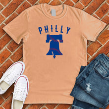 Load image into Gallery viewer, Blue Liberty Bell Baseball Tee