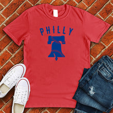 Load image into Gallery viewer, Blue Liberty Bell Baseball Tee