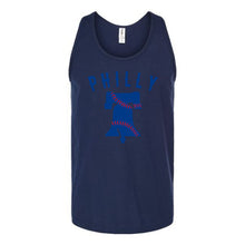 Load image into Gallery viewer, Blue Liberty Bell Baseball Unisex Tank Top