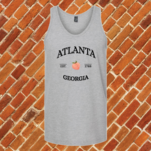 Load image into Gallery viewer, Atlanta Georgia Peach Unisex Tank Top
